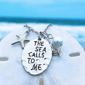 "The Sea Calls To Me" Necklace